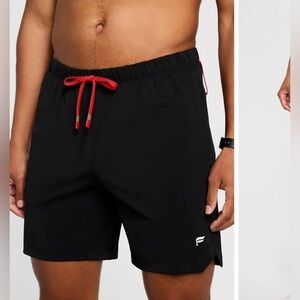 The One Short 7in Black/Radiant Raspberry XL